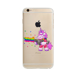Coque Iphone Licorne ARC-EN-CIEL